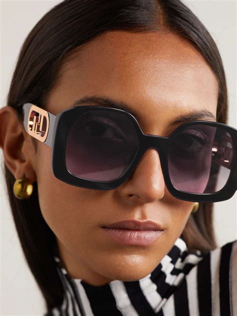 fendi oversized square sunglasses|fendi unisex sunglasses.